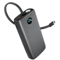 45W Laptop Power Bank with Built-in Cable